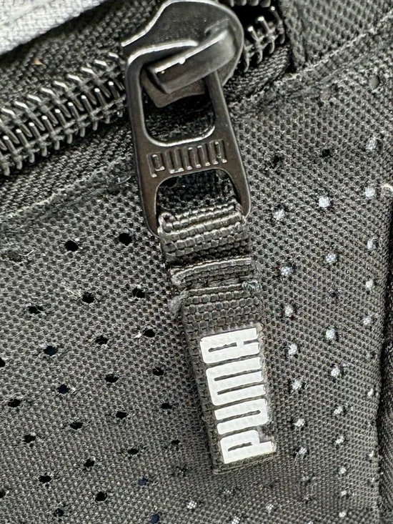 PUMA Grey and Black Crossbody Sling Bag 10”x8”x4” -UNISEX - Picture 8 of 8